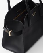 Prada Medium Leather Tote Bag - Image 3